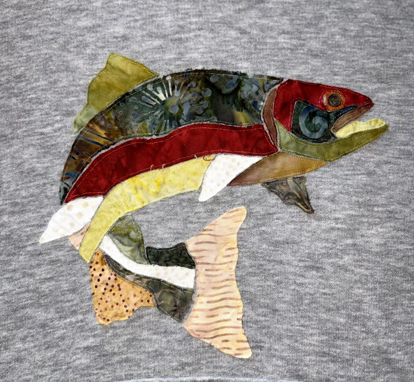 Light Gray Fish Hoodie