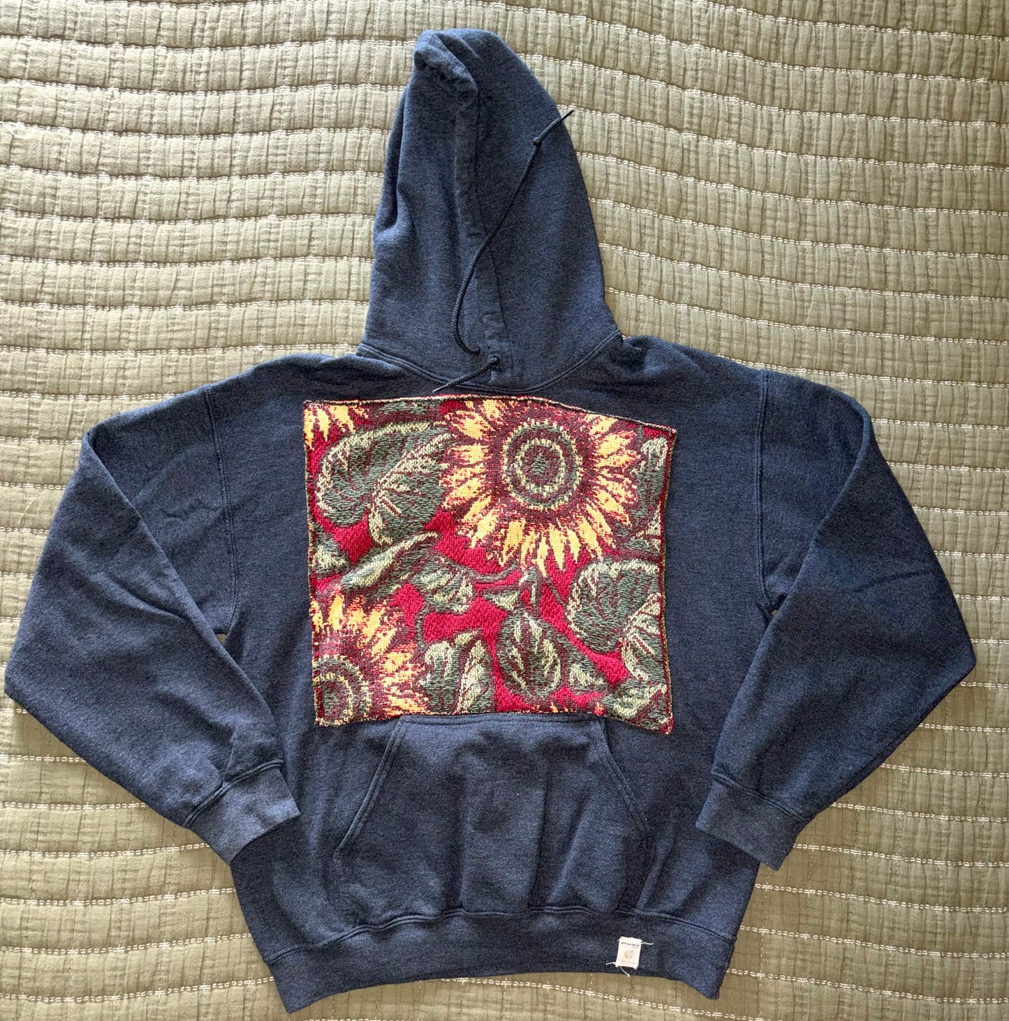 Sunflower Throw Block Hoodie