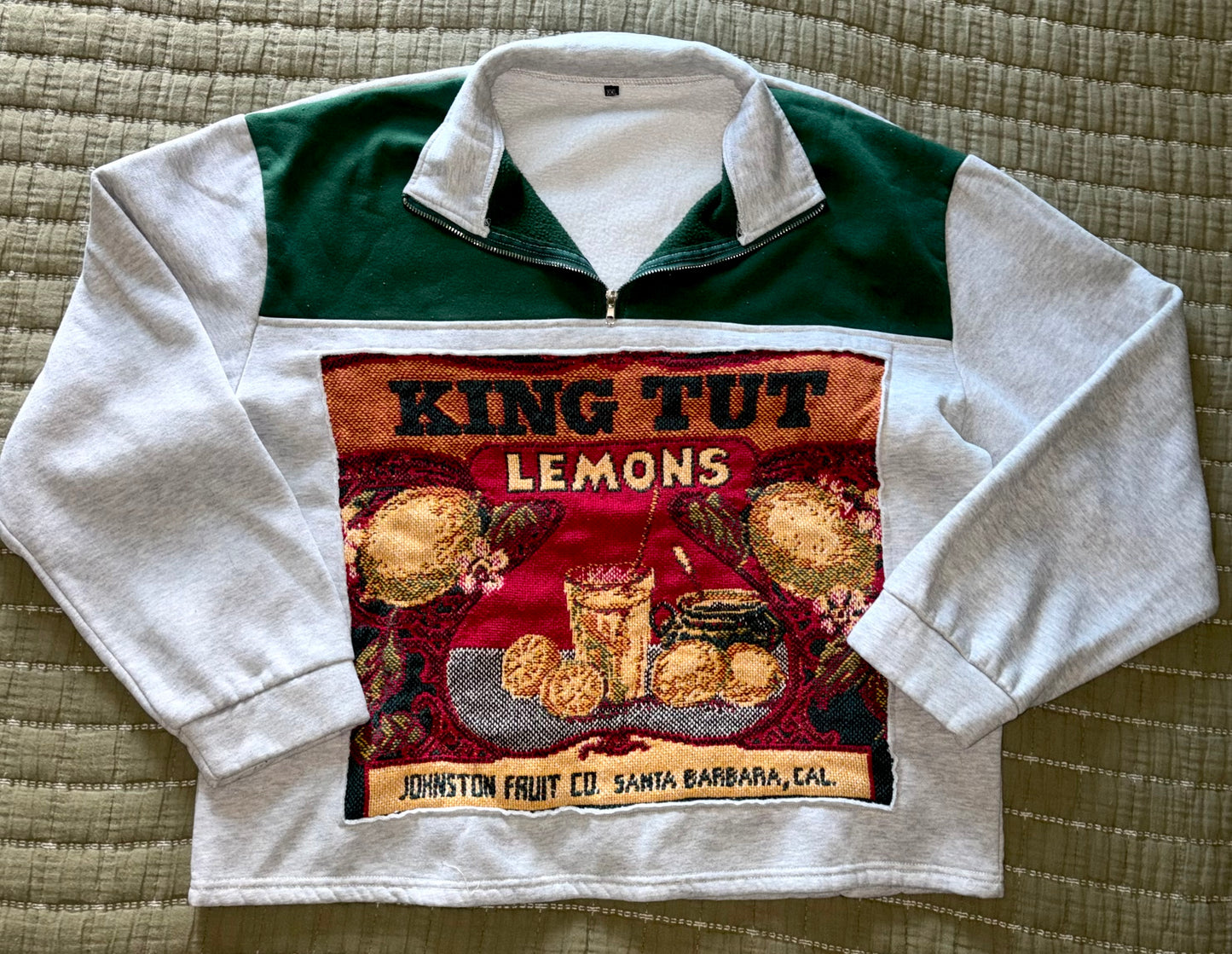 King Tut Lemon Quarter Zip